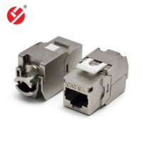 Module Keystone RJ45 Cat6A STP sans outil en alliage de zinc 180 degrés Liyuan - Vente chaude