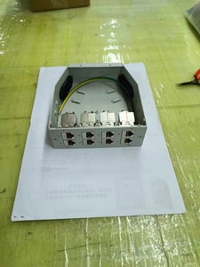 Pannello <span class=keywords><strong>Patch</strong></span> CAT <span class=keywords><strong>6A</strong></span> STP UTP 4 8 porte DIN Rail custodia pannello <span class=keywords><strong>Patch</strong></span> in fibra ottica - Product Image 5