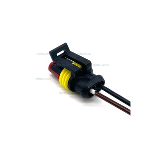 Điện không thấm nước amp siêu con dấu 2 pin 1.5 loạt kín ô tô dây khai thác kết nối 282080-1 - Product Image 4