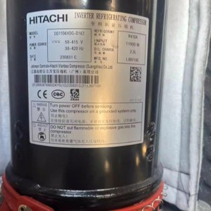 คอมเพรสเซอร์ทำความเย็นอินเวอร์เตอร์ฮิตาชิ รุ่น DD110KHDG D1Y2 D1Y6 DD110DHDG D1S2 R410A ระบบทำความเย็นและความร้อน - Product Image 1