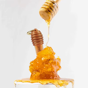 Huile de soin des lèvres infusée au miel doré, label privé OEM/ODM, brillance scintillante, éclat, brillance, essence de miel en nid d'abeille, <span class=keywords><strong>gloss</strong></span> - Product Image 2