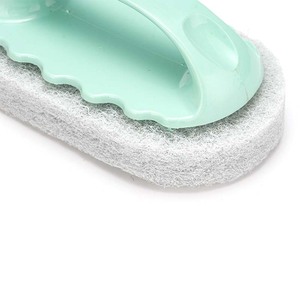 Cucina <span class=keywords><strong>bagno</strong></span> di pulizia lucidatura lavaggio spugna abrasiva brush con la maniglia - Product Image 2