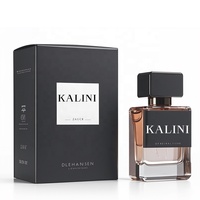 Benutzer definierte farbige 30 ml 50 ml 100 ml Nachfüll sprüh flasche Leere quadratische Luxus glas parfüm flasche mit Box