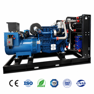 Générateur au gaz naturel de type ouvert, adaptable aux hautes altitudes, à large plage de tension, 800 kW 500 kW, pour la production d'énergie dans les parcs industriels ruraux - Product Image 1