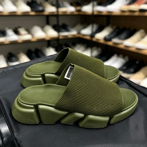 Nouvelle Tendance 2026 : Chaussons de Luxe Haute Couture, Chaussures Décontractées Originales de Marque pour Hommes, Sandales Sport Confortables à Tige Tricotée - Product Image 2