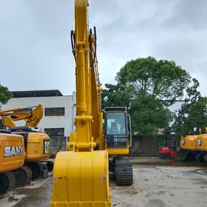Pelleteuse sur chenilles PC200-7 Komatsu d'origine utilisée en usine Poids de fonctionnement de 20 tonnes Construction de pompe à moteur Isuzu - Product Image 5