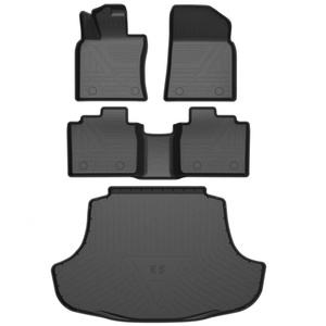 Tapis de sol TPE sur mesure pour Peugeot <span class=keywords><strong>5008</strong></span> (2017-2026) 7 places, toutes saisons, imperméables - Product Image 2