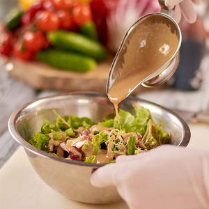 Preço barato conjunto de 6 tigelas de mistura com logotipo do cliente, tigela de agasalho em aço inoxidável e <span class=keywords><strong>metal</strong></span>, presente moderno para negócios, 12 x - Product Image 5