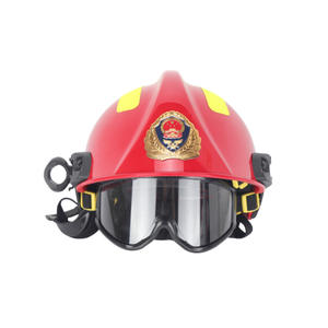 फायरफाइटिंग और बचाव कार्यों के लिए बचाव हेलमेट उच्च दबाव पॉलिएस्टर सामग्री प्रभाव प्रतिरोधी-कोहरे के साथ प्रतिरोधी - Product Image 2