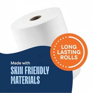 Rollos de toallas de mano de 220 hojas de una sola capa, papel higiénico suave y resistente para baños comerciales para restaurantes, hoteles envasados enteros - Product Image 6