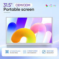 Pabrik Langsung Menjual Modul LCD TFT IPS Giantpower 31,5 Inci Kontras Tinggi Resolusi Tinggi Resolusi 4K Lampu Latar LED Putih