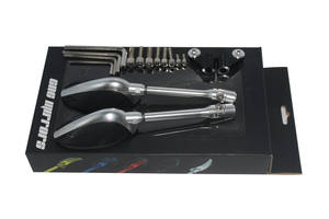 Rétroviseurs arrière réglables universels de moto, CNC en aluminium pour SUZUKI <span class=keywords><strong>GSXR</strong></span> 600, <span class=keywords><strong>750</strong></span>, GSXR1000, K9, <span class=keywords><strong>2005</strong></span>, 2006, 2014, 2016, 2017, 2009 - Product Image 5