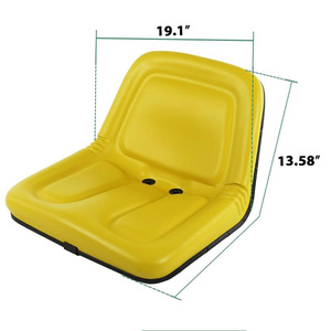 Asiento para Cortacésped Amarillo de Material PP para Tractores John Deere Modelos GG420 32959 MG861683 - Product Image 2