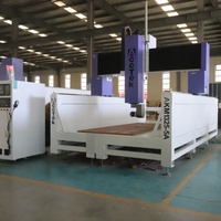 Machine de gravure et de fraisage CNC professionnelle 1325 à 4 axes, 5 axes, pour la fabrication de moules en PVC, EPS, mousse, polystyrène, bois, modélisme 3D