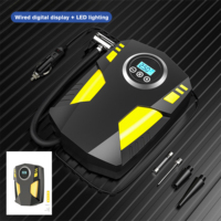 LED Automatic Inflatable Handheld Intelligent Digital Display 12V ABS Car Air Pump Tire Inflator With Powered Compressor Machine