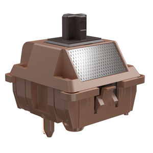 Interruttori Tattili DUROCK Mocha 2025 Full POK Switch 62g Molla Lunga <span class=keywords><strong>Chocolate</strong></span> T1 Thocky Keyswitch MX per Tastiere Meccaniche - Product Image 3