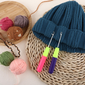 <b>Crochet</b> <b>Hook</b> for Wig Repair and Dreadlocks Hair Extension Wig Weaving Tool with Tongue for Needlework - Product Image 4