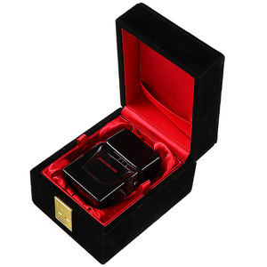 Tùy chỉnh sang trọng nhung <span class=keywords><strong>MDF</strong></span> chai nước hoa hộp với handmade lưu trữ bằng gỗ trường hợp cho Valentine của ngày hộp hình chữ nhật cho nước hoa - Product Image 2