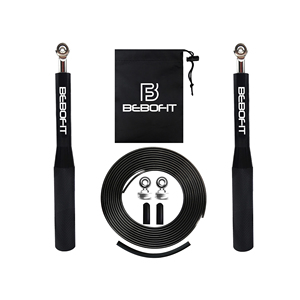 <span class=keywords><strong>Corde</strong></span> à <span class=keywords><strong>sauter</strong></span> ajustable en métal sans emmêlement, haute vitesse, pour l'entraînement Fitness - Product Image 1