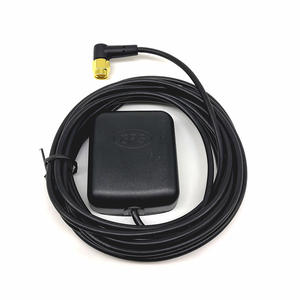 Base magnétique SMA femelle plaquée or - Connecteur RG174 avec broche/réceptacle SMA-F, base magnétique plaquée or RG174, broche/réceptacle pour antenne GPS de voiture - Product Image 1