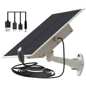 TecDeft 15W 20ah portable mini rechargeable home lighting solar power system for small house indoor outdoor solar