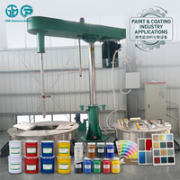 Mélangeur Dispersant Industriel à Haute Vitesse pour Ligne de Fabrication de Peintures à Base d'Eau ou d'Huile