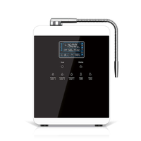 Machine à eau ionisée riche en hydrogène Kangen, revêtement en platine, générateur d'eau alcaline en plastique pour usage domestique, camping-car et extérieur