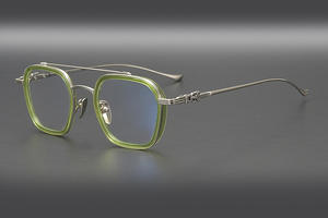 แว่นตากรอบหนาทรงเหลี่ยม สำหรับผู้ชายและผู้หญิง แว่นตาคู่รัก - Product Image 6