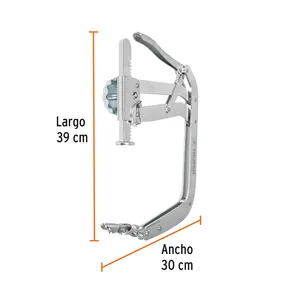 Maître avec 8 unités de compresseur de ressort de soupape, 166mm à 253mm, Truper - Product Image 2