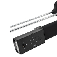 Alpicool JD-M7 OEM/ODM Bloqueo de Volante Inteligente de Aleación de Aluminio Antirrobo con Contraseña sin Llave y Combinación Numérica de Huella Dactilar