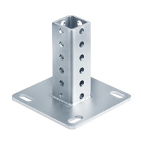 Ancrage de poteau à pointe pour sol, support robuste pour clôture et structure de pergola, fabrication sur mesure selon dessin, service OEM