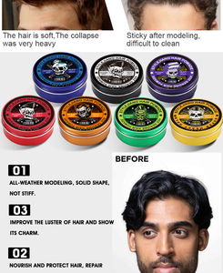 <span class=keywords><strong>Cire</strong></span> coiffante en boîte aluminium, séchage rapide, <span class=keywords><strong>facile</strong></span> à rincer, formule hydrophile, coiffage naturel, textures multiples, <span class=keywords><strong>facile</strong></span> à modeler - Product Image 5