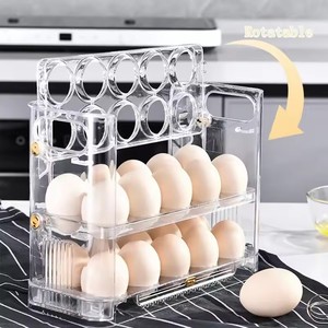<b>Egg</b> <b>Storage</b> Box Side Door of Refrigerator <b>Storage</b> Organizer Kitchen Reversible Special <b>Egg</b> <b>Storage</b> Tray Kitchen Accessories - Product Image 5