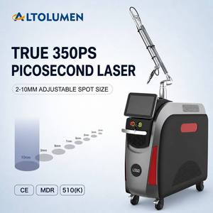Laser Picoseconde Vertical Q-Switched Nd:YAG 2000mJ 350ps pour l'élimination des tatouages d'eyeliner, des tatouages de sourcils et du mélasma - Product Image 1
