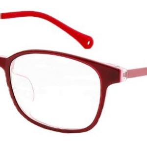 Montures de lunettes personnalisées pour enfants, rectangulaires, monture complète, six couleurs dégradées fluorescentes, couleurs bonbon, tendance chinoise, numéro de pièce 8314 - Product Image 1