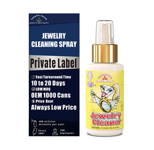น้ำยาทำความสะอาดเครื่องประดับทองและเงินในน้ำยาทำความสะอาดเครื่องประดับทองคำที่ปราศจากแอมโมเนียสำหรับเงินเพชรและอัญมณี - Product Image 1