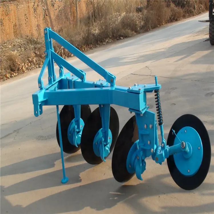 Tractor disc plough Farm machinery 3 point suspension 4disc plough for tractorFactory price three point-mounted 1LY -425
