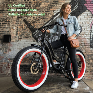 Vélo électrique populaire 500W 750W à moteur sans balais, grande puissance, roues larges, pour la neige et la ville - Product Image 2