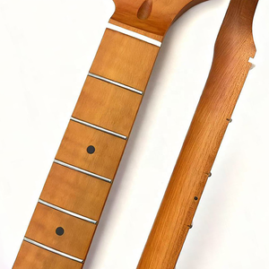 Mástil de Guitarra de Arce Tostado de 22 Trastes con Acabado Nitro Personalizado para Reemplazo de Guitarra ST, Gran Venta - Product Image 2