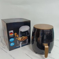 JIUYI friteuse à air domestique grande capacité 110V multifonctionnel entièrement automatique 6L électrique frites Machine