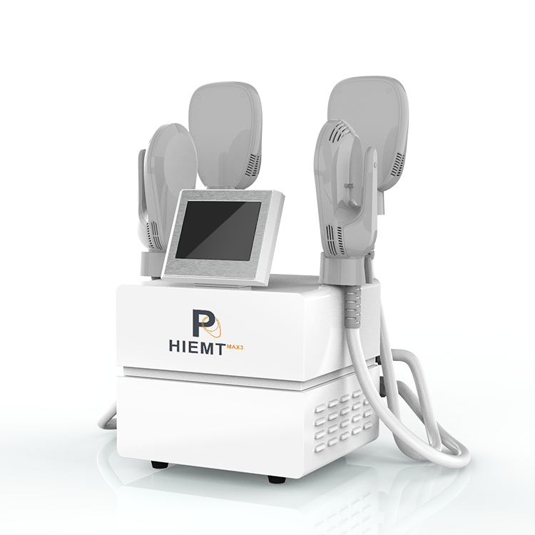 Высокомощный электростимулятор мышц Tesla Hiemt Pro Max 10 с 4 ручками, тренажер для похудения мышц Hiemt Ems