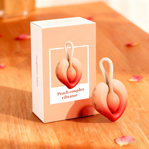 Bestmoon Erwachsenen-Sexspielzeug Masturbations-Pfirsich Paar-Vibrator Frauen Klitoris-Nippel-Vibrator Männer Penisring Tragbares Paar-Sexspielzeug - Product Image 6