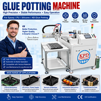 Máquina de encapsulado de pegamento AB de dos componentes de 3 ejes con transportador automático para componentes automotrices, suministro directo de fábrica