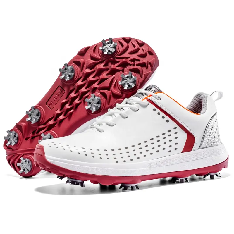 Scarpe sportive da Golf impermeabili da uomo Big Size 40-47 Sneakers da allenamento da uomo per scarpe da Golf con punte da Golf scarpe da Golf personalizzate