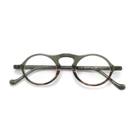 Lunettes de lecture unisexe tendance vintage de haute qualité 2024, double pont, ovales, surdimensionnées, en acétate, forme visage diamant, faites à la main, motif animal