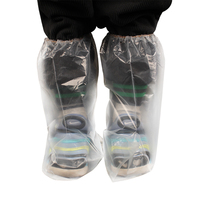 Protège-chaussures jetables courts pour enfants, mini-barrières légères à enfiler pour l'observation et les visites en élevage