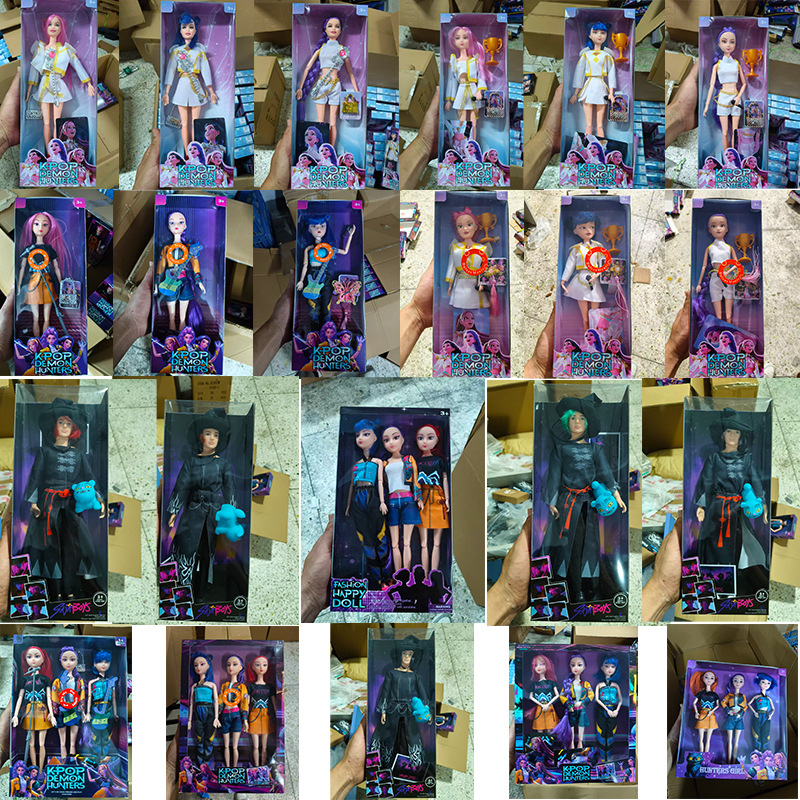 k pop demon hunters doll set