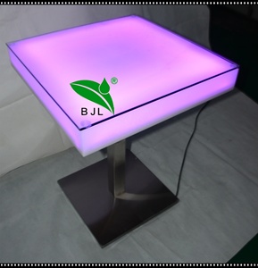 Night Club Furniture Waterproof Led Lighted Acrylic <strong>square</strong> <strong>bar</strong> <strong>Table</strong> - Product Image 2