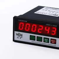 Compteur numérique réversible TENGLONG JDM11-6HD 110V-220V avec affichage LED 6 chiffres (1-999999) pour temps et longueur