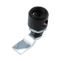 Serrure électronique sans clé Jucro DL763 pour portes, boîtier de commande tubulaire en alliage de zinc, entraxe 50 mm, grade ANSI 70 mm pour châssis